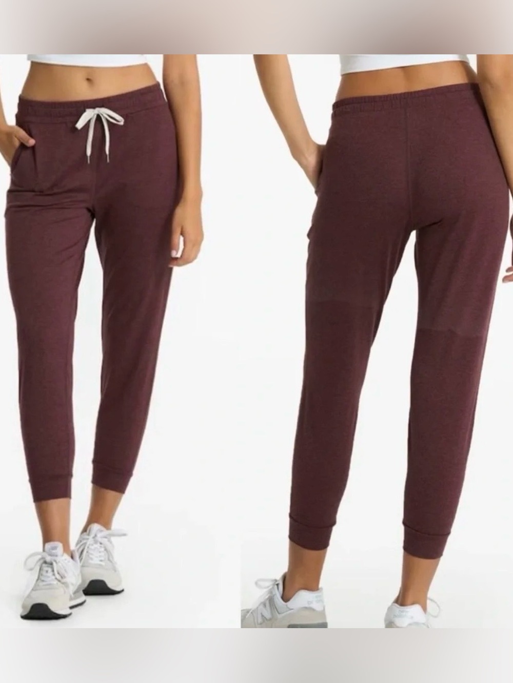Vuori performance jogger fig heather